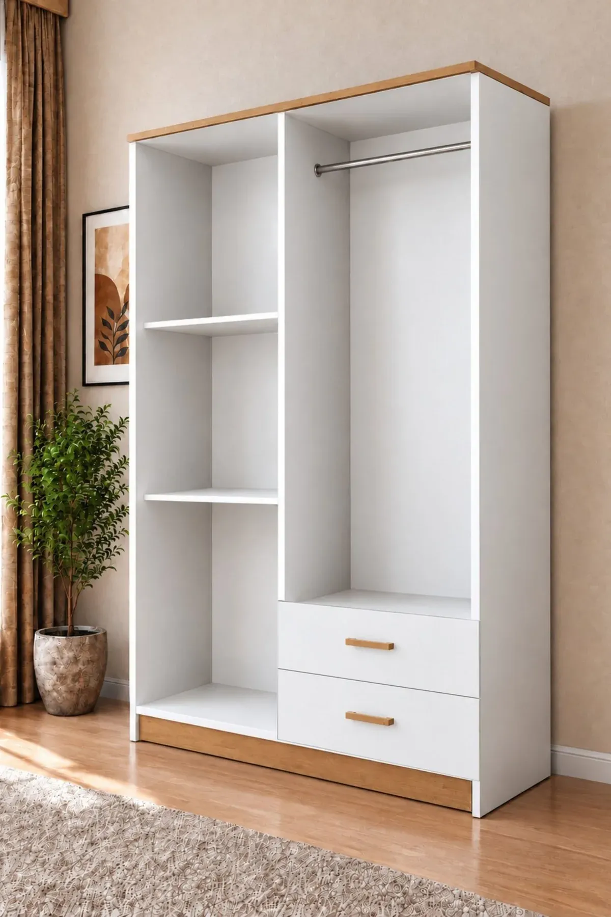 Rudu Lifos 4 Kapaklı Gardırop – görsel 4